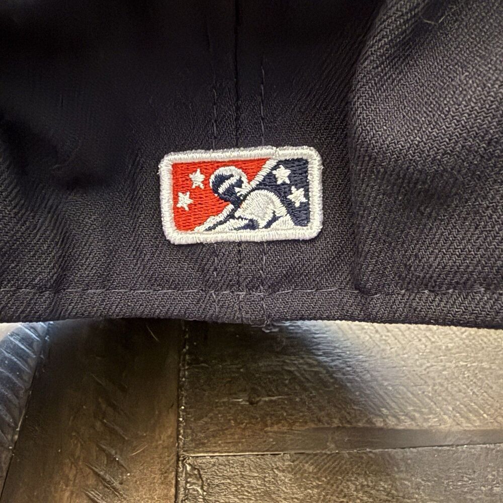 MiLB Worcester Red Sox Authentic New Era 59FIFTY Fitted Hat 6 3/4 Baseball Cap - Picture 5 of 5
